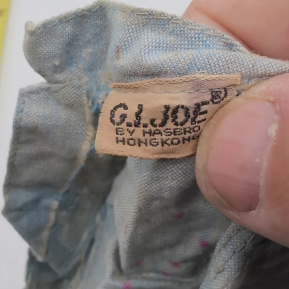 Vintage GI JOE Sea Adventure Rescue Navy Uniform - 2 - Picture 3 of 3